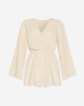 MOUSSELINE PLAYSUIT BEIGE