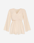 MOUSSELINE PLAYSUIT BEIGE