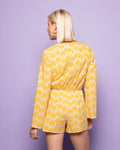 SAGE PLAYSUIT BUTTER YELLOW