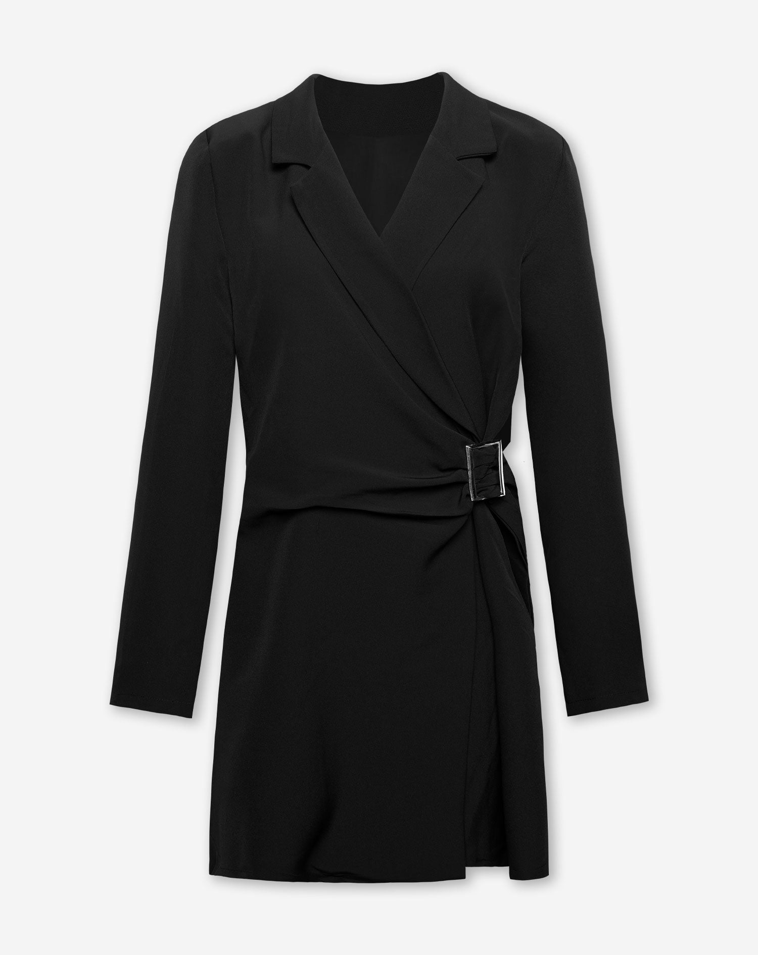 LUNA BLAZER DRESS ZWART