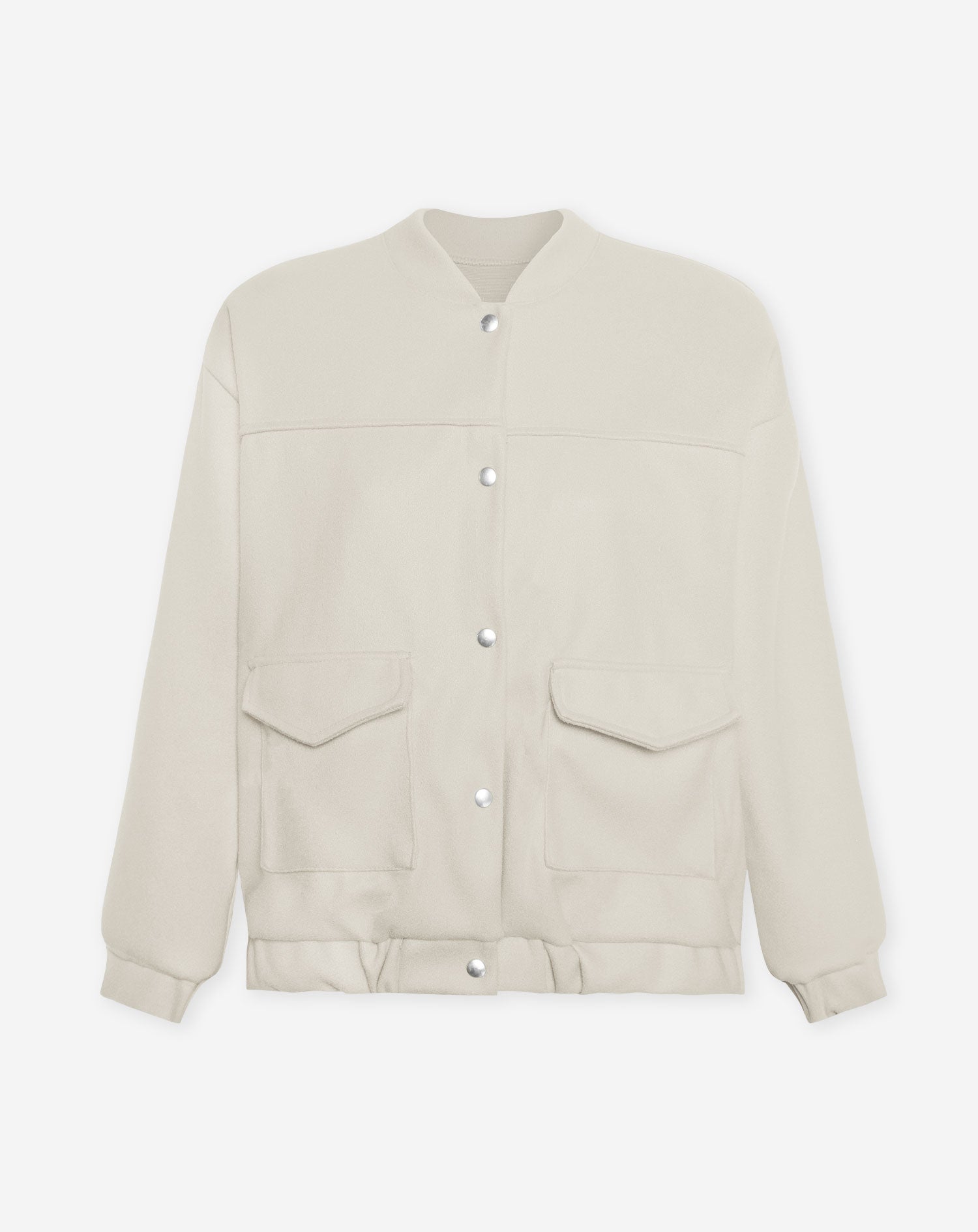 GRACIE BOMBER JACKET BEIGE