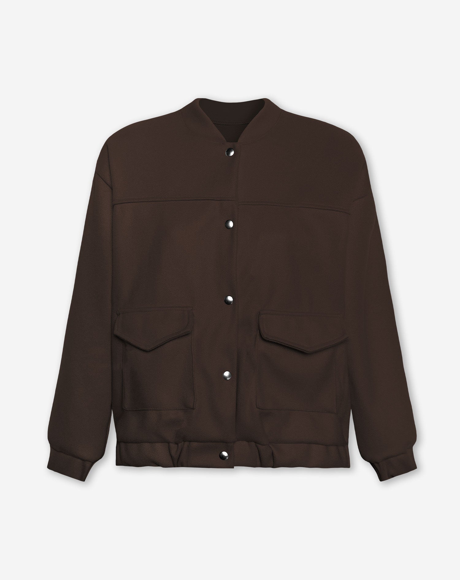 GRACIE BOMBER JACKET BROWN