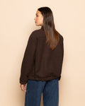 GRACIE BOMBER JACKET BROWN