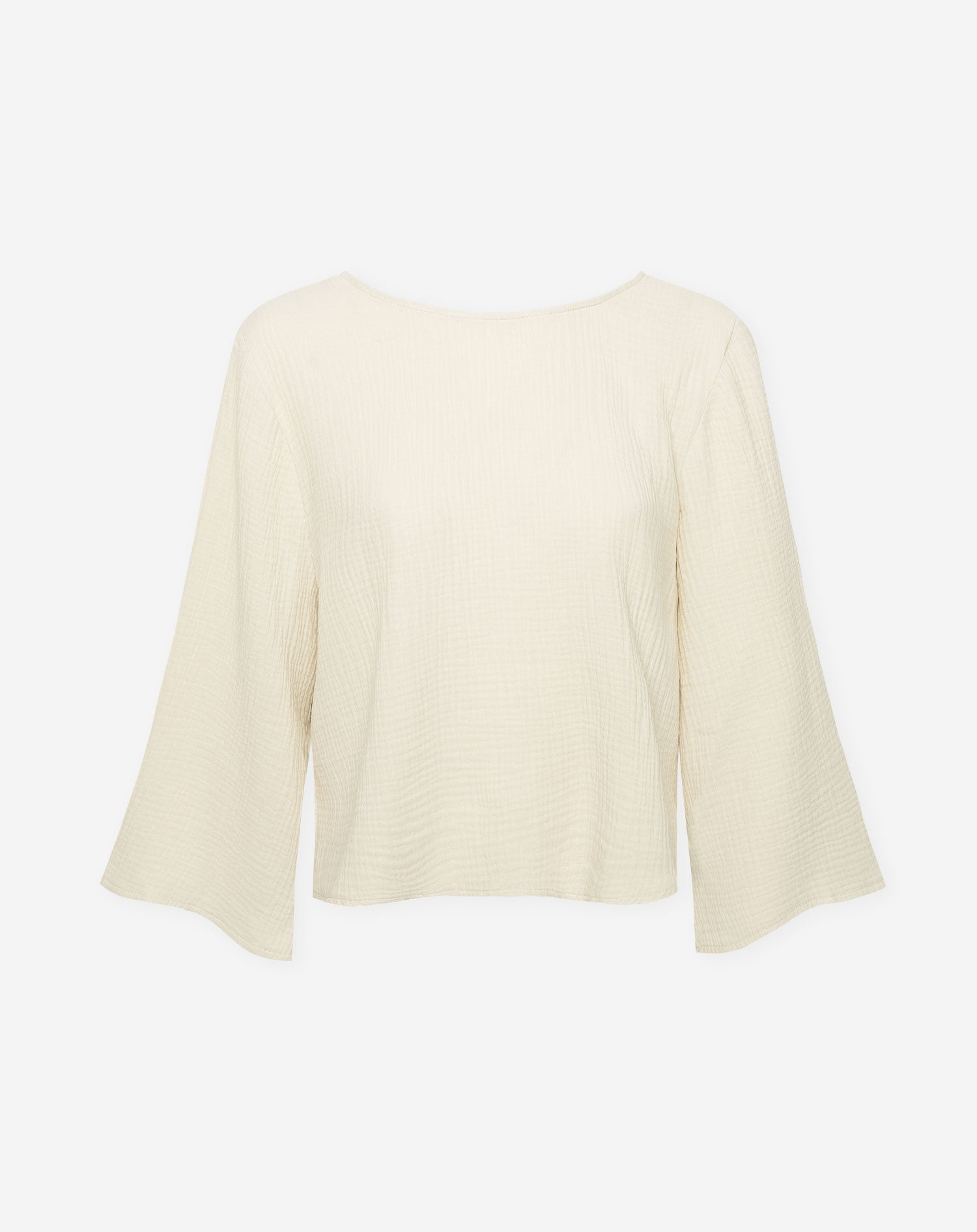 MELODY BACK KNOT TOP BEIGE