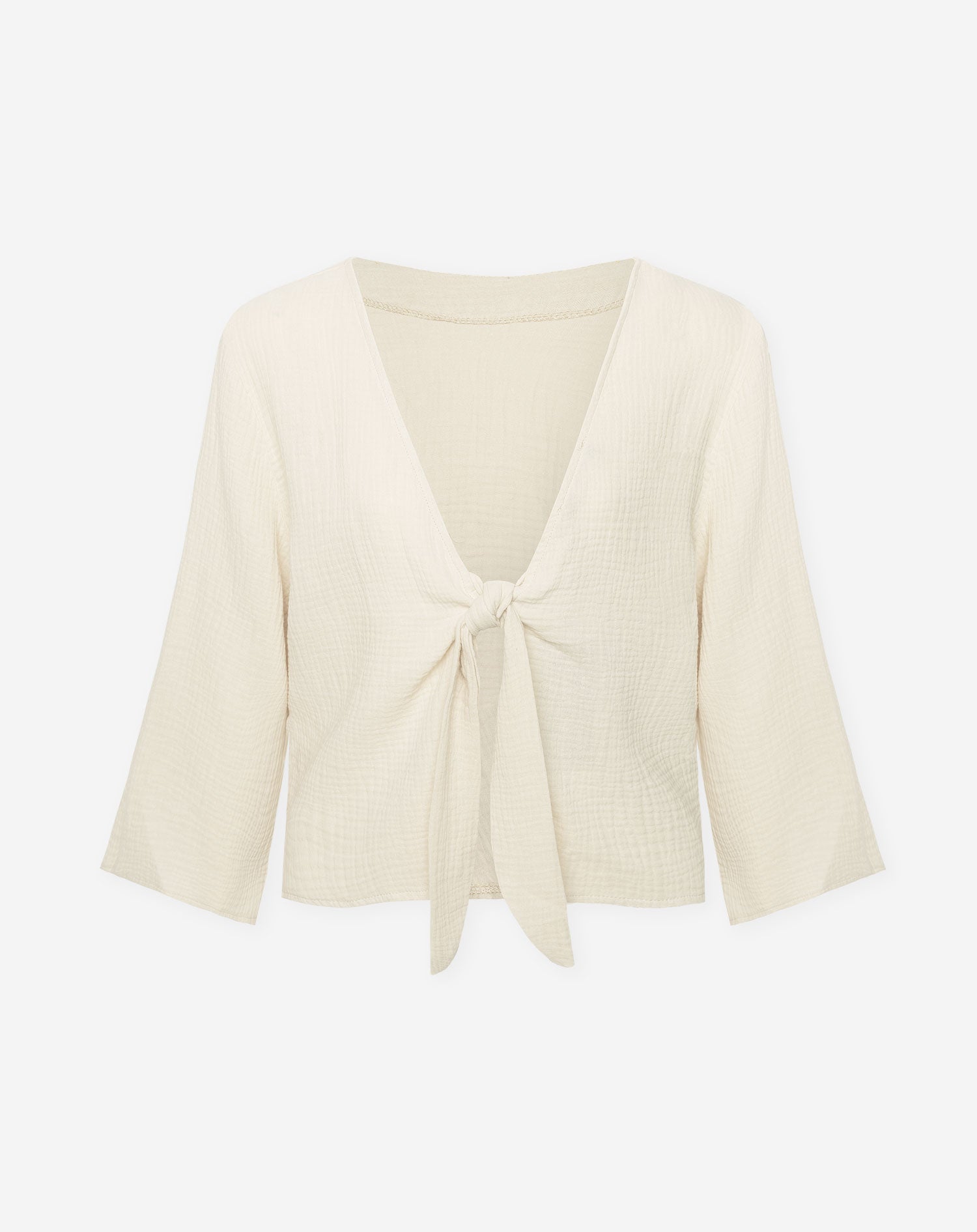 MELODY BACK KNOT TOP BEIGE