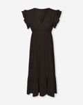 JAZMIN MOUSSELINE MAXI DRESS BRUIN