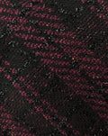 ALEXIS CHECK BOUCLE SHORT BURGUNDY