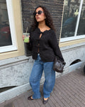MANDARIN CARDIGAN BRUIN