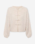 MANDARIN CARDIGAN CREAM