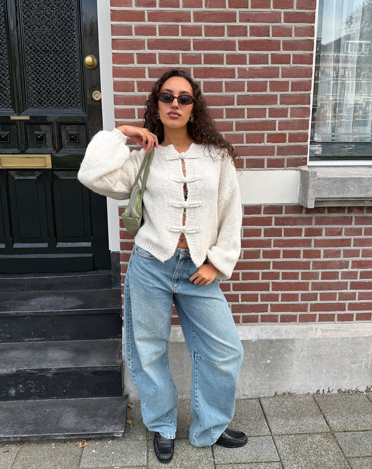 MANDARIN CARDIGAN CRÈME
