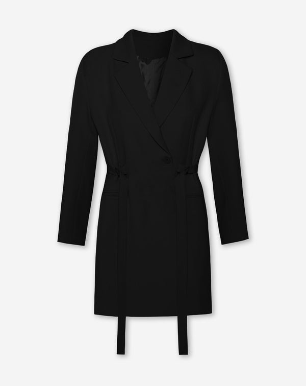 CAMILLE BLAZER DRESS BLACK