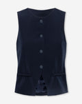 MOLLY GILET MARINEBLAUW