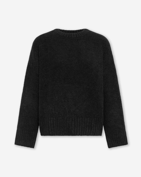 BIANCA BOXY KNIT ZWART