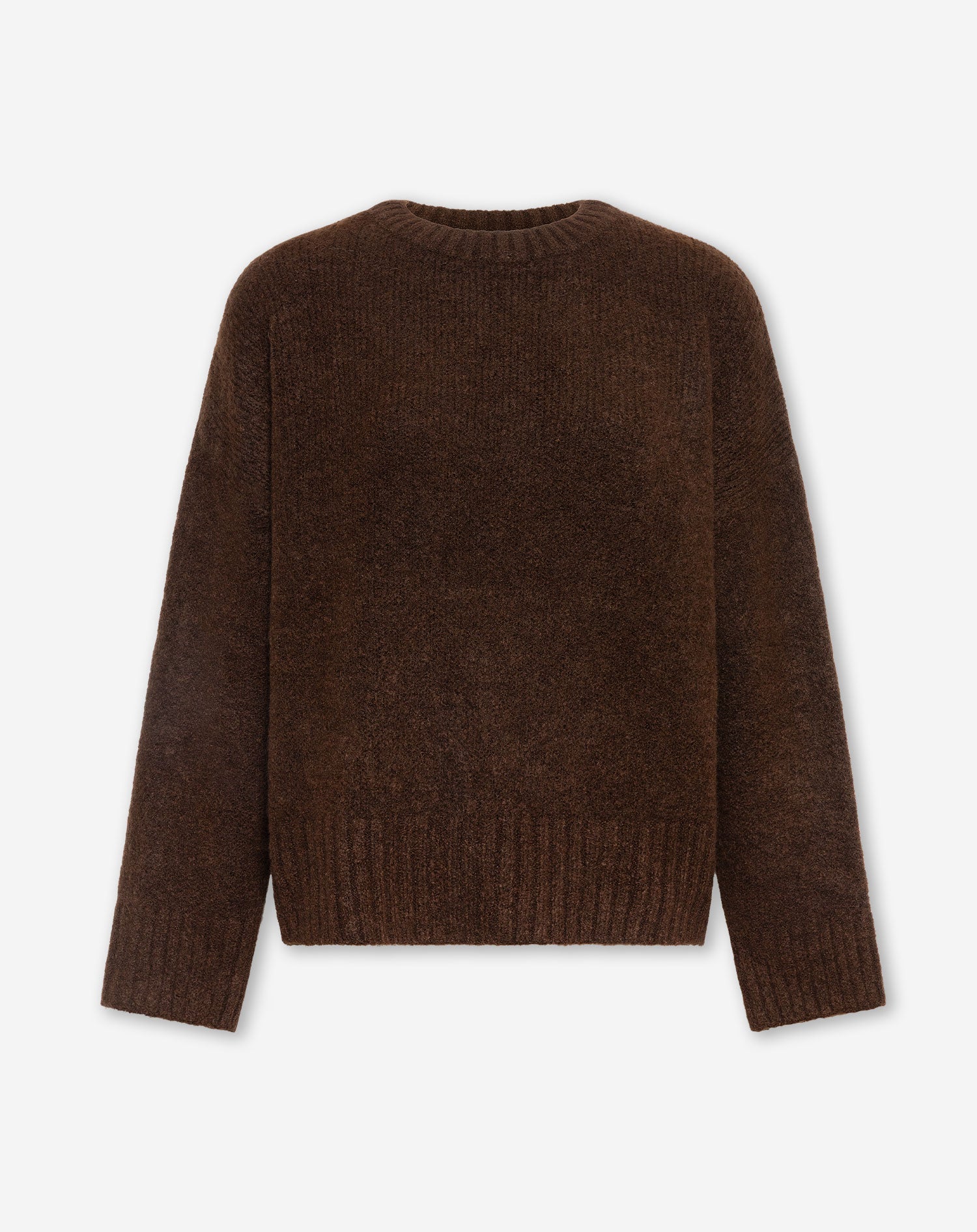 BIANCA BOXY KNIT DONKERBRUIN
