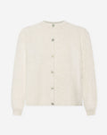 AMARA BOUCLE CARDIGAN CRÈME