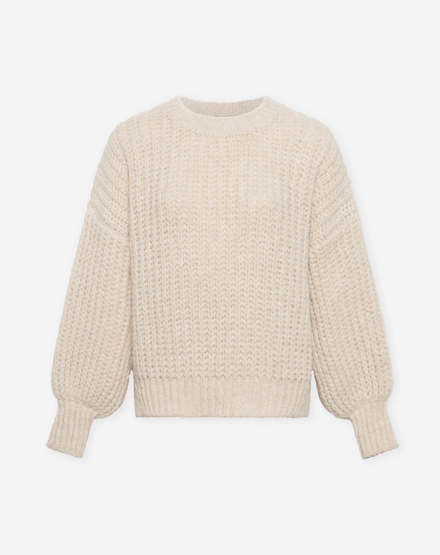 ESMEE CHUNKY KNIT BEIGE
