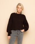 ESMEE CHUNKY KNIT BRUIN