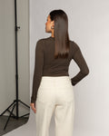 FANCY RUCHED TOP BRUIN