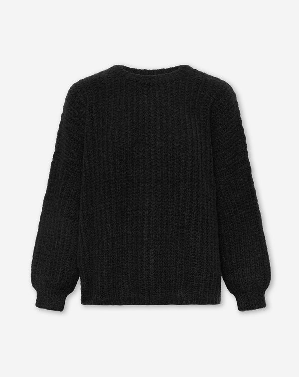 CLEO BOXY KNIT ZWART
