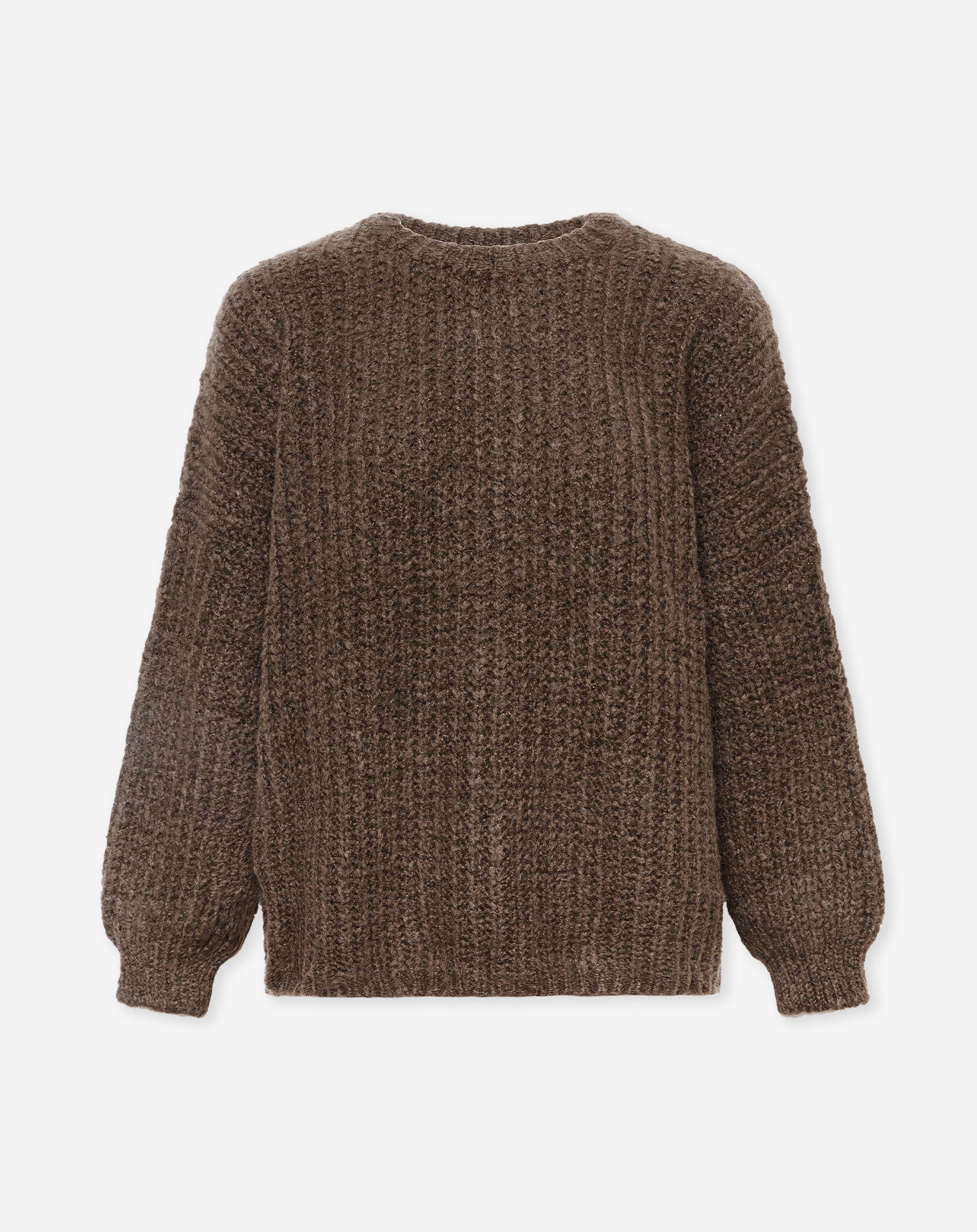 CLEO BOXY KNIT LICHTTAUPE