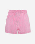 PUCK MULTI STRIPE SHORTS PINK