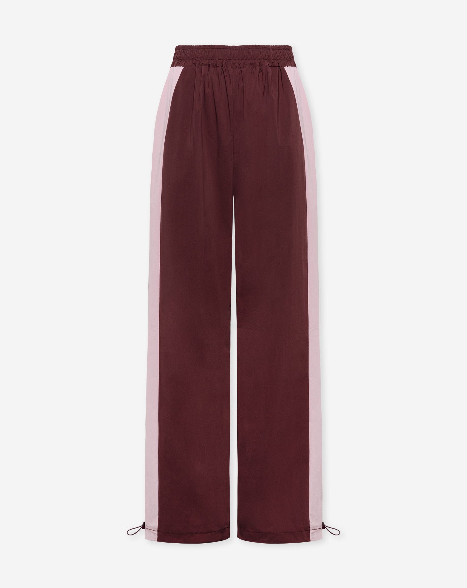 TRACK PANTS BURGUNDY