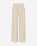ZAYA VISCOSE STRAIGHT LEG PANTS PETITE BEIGE