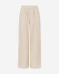 ZAYA VISCOSE STRAIGHT LEG PANTS BEIGE