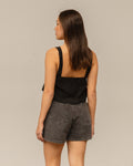 ZAYA VISCOSE TOP ZWART
