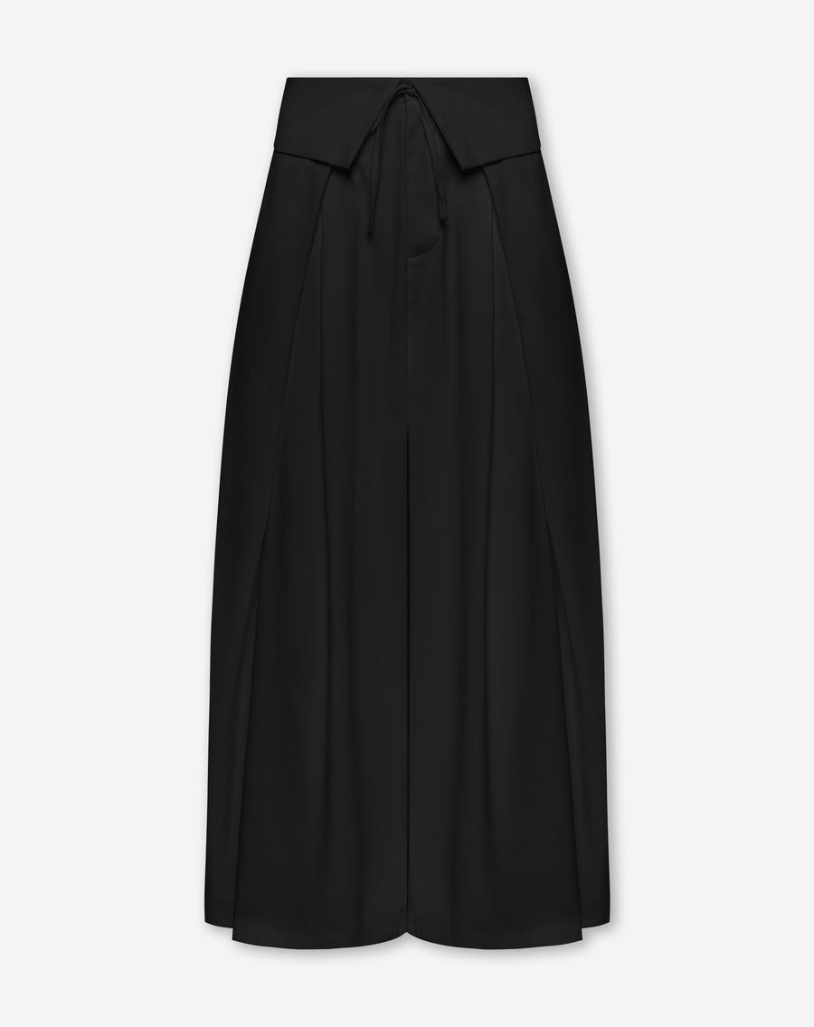 YASMIN OVERLAP PANTALON ZWART