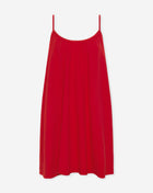 MIRA MOUSSELINE SHORT DRESS ROOD