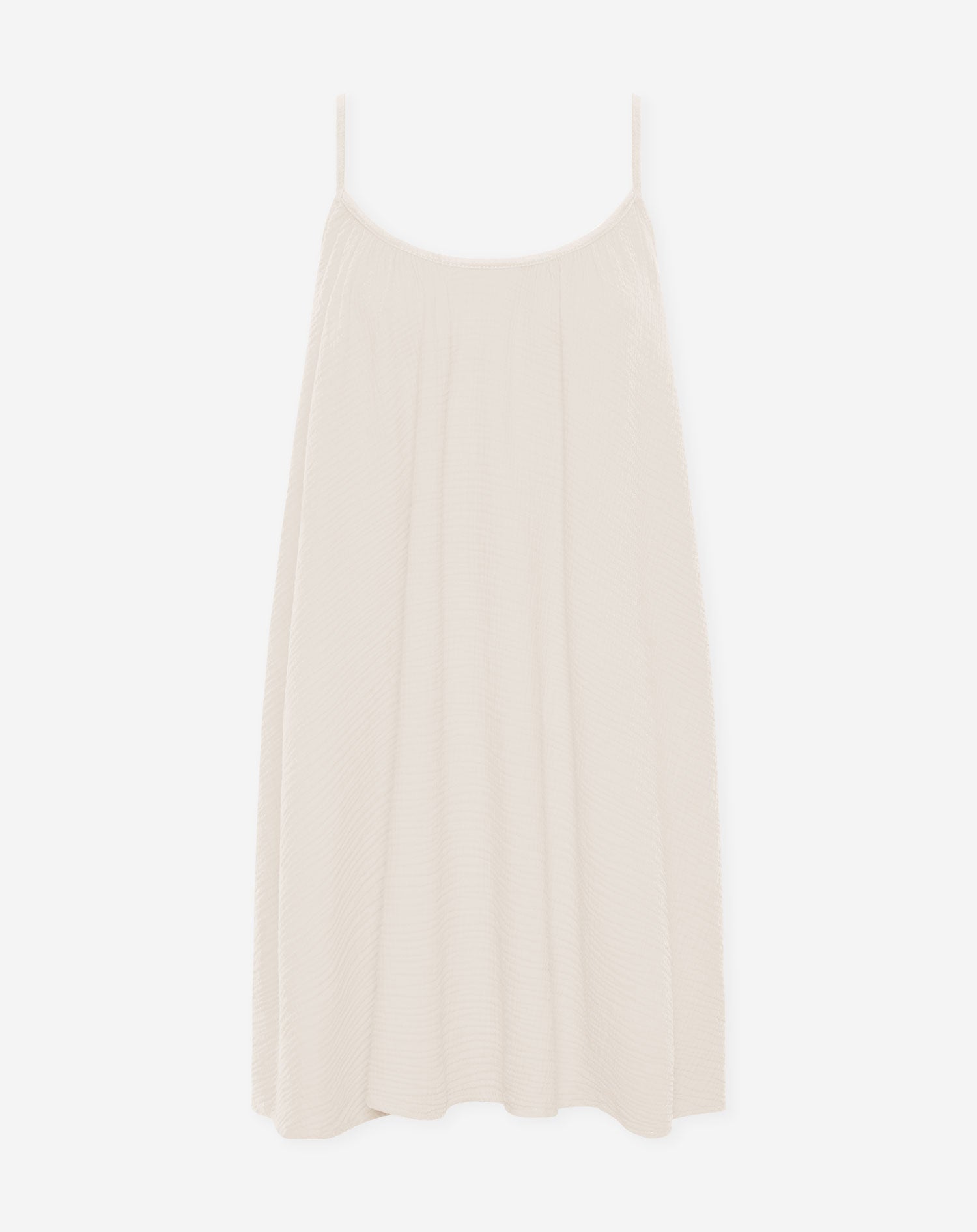 MIRA MOUSSELINE SHORT DRESS ZAND
