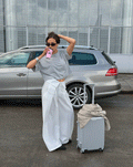 YASMIN OVERLAP PANTALON WHITE