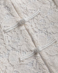 LACE MANDERIN TOP WIT