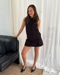 YASMIN MANDERIN SKORT ZWART