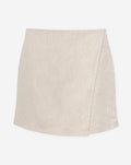 LIZZIE LINEN SKORT BEIGE