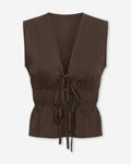 VERAH COTTON BOW TOP BRUIN