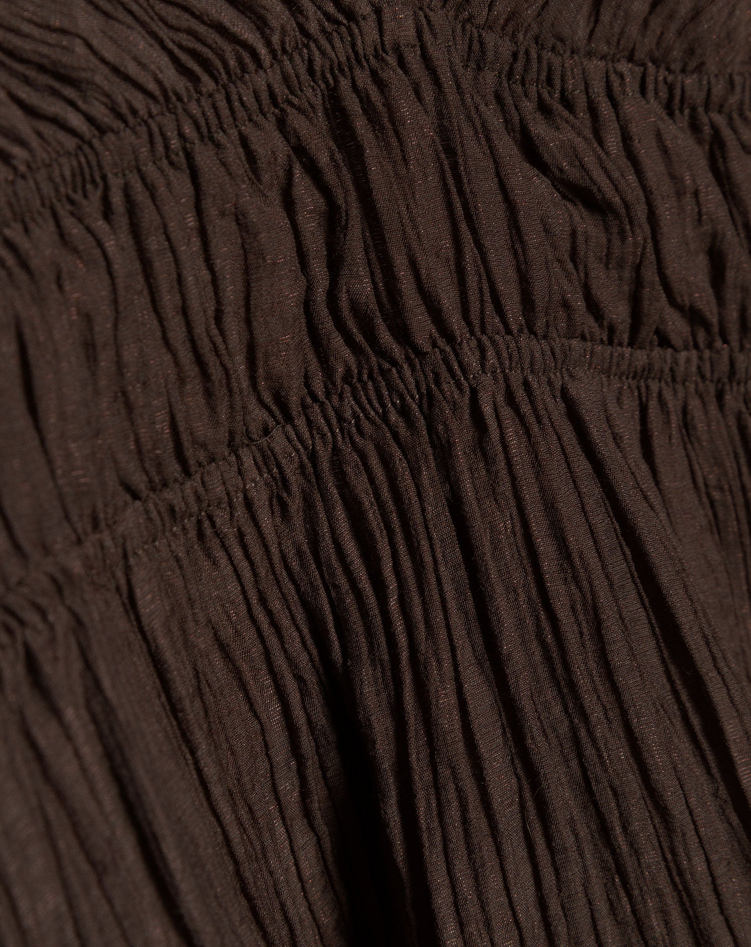 FANCY CHIFFON STRAPPY DRESS BRUIN