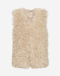 AUBREY HAIRY GILET SAND