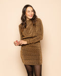 JOSH GLITTER DRESS GOLD