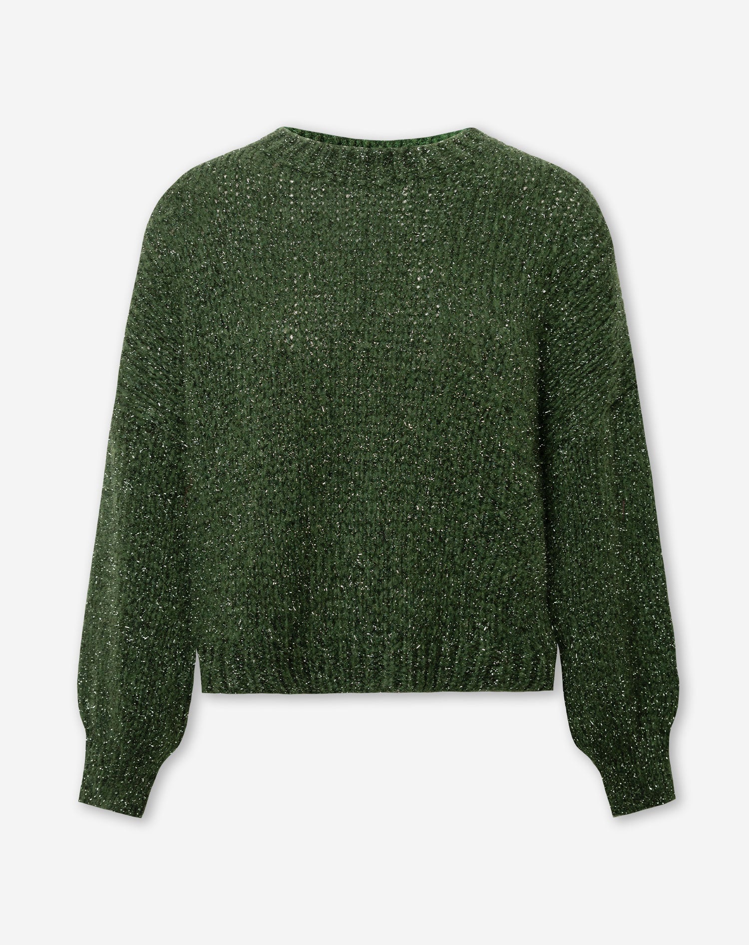 LUREX OVERSIZED KNIT ARMY