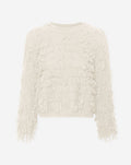 EMMA LOOP KNIT CRÉME