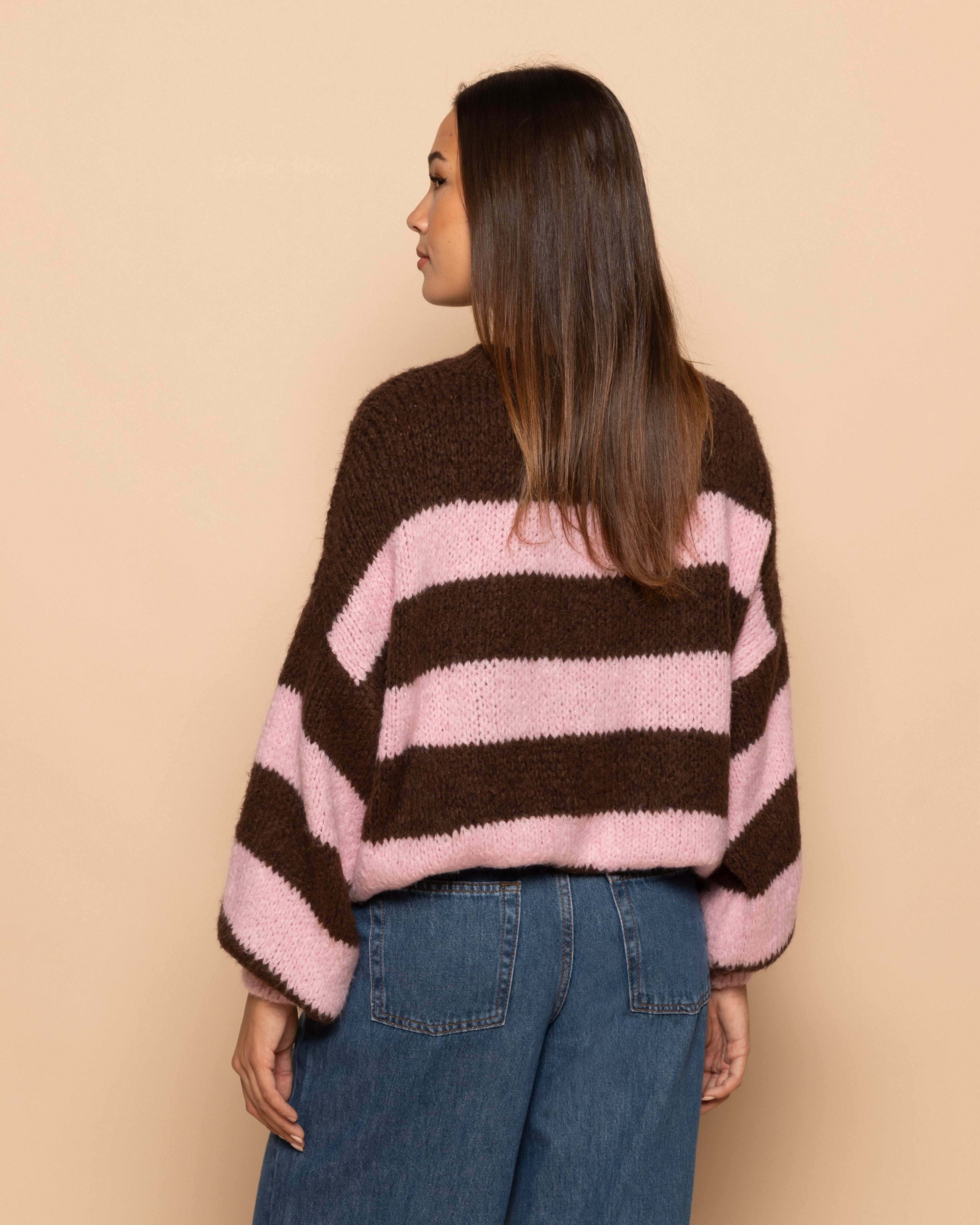 JAMIE STRIPE KNIT LICHTROZE