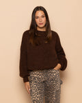 JAMIE KNIT BROWN