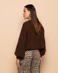 JAMIE KNIT BROWN