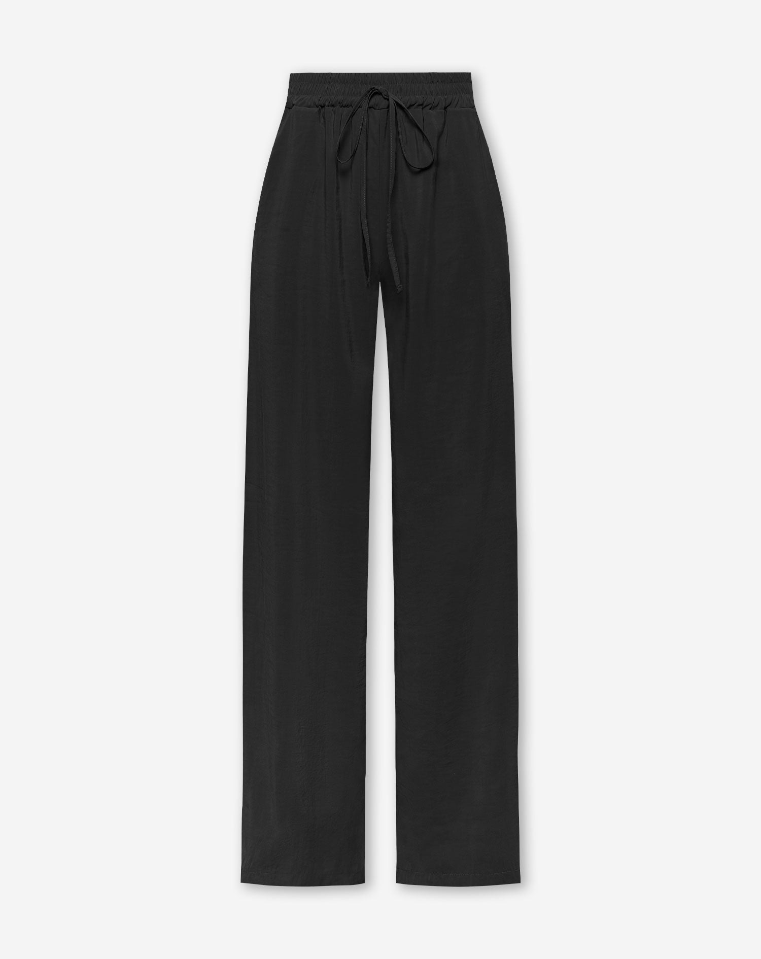 EMMY STRAIGHT LEG PANTS ZWART