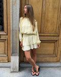 VIVI STRUCTURE LONG SLEEVE TOP BOTERGEEL