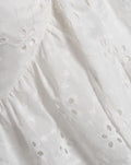 BRODERIE BOW CAMI TOP WIT