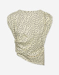 DOT ASYMMETRIC TOP BUTTER YELLOW