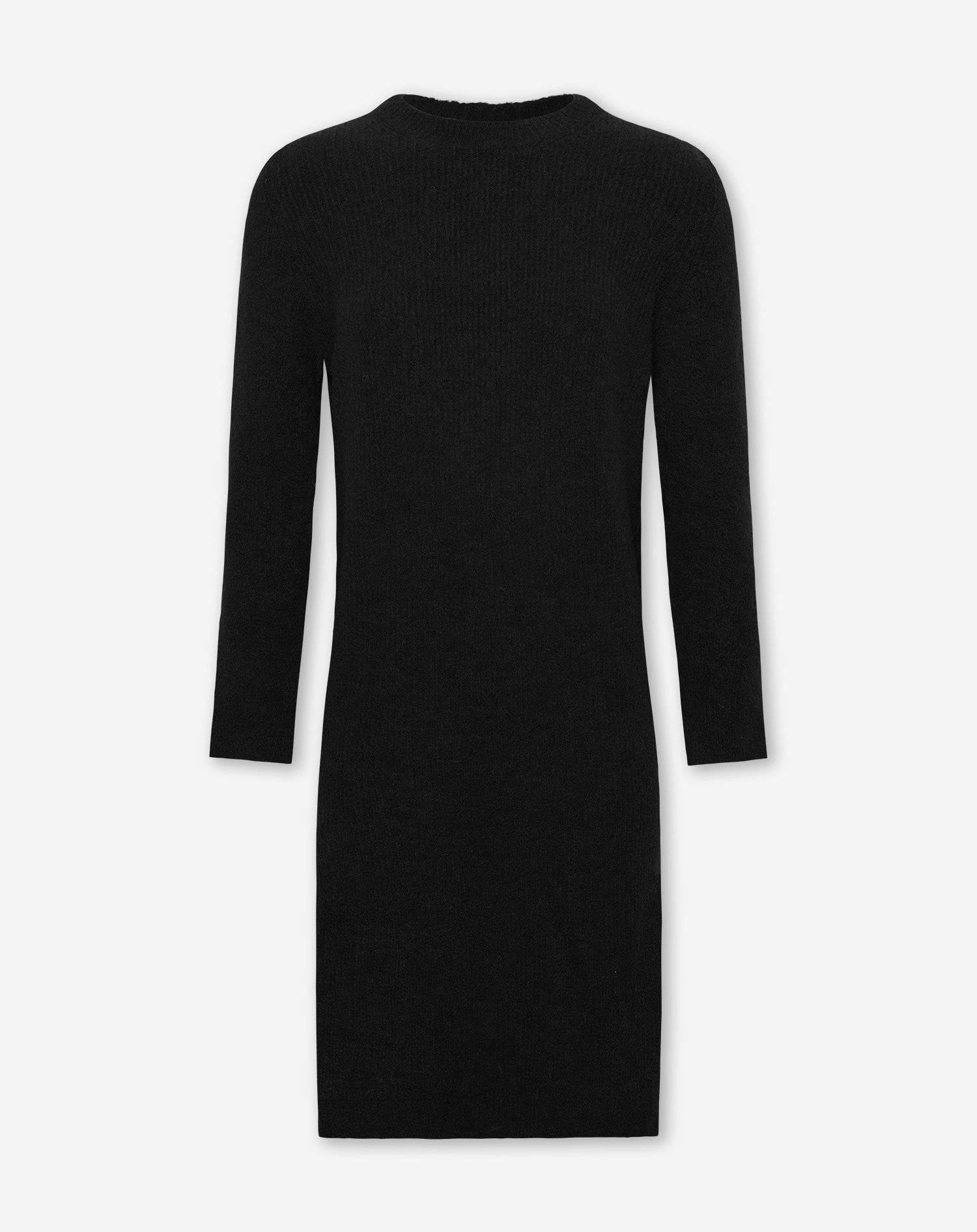 FIA KNITTED DRESS BLACK